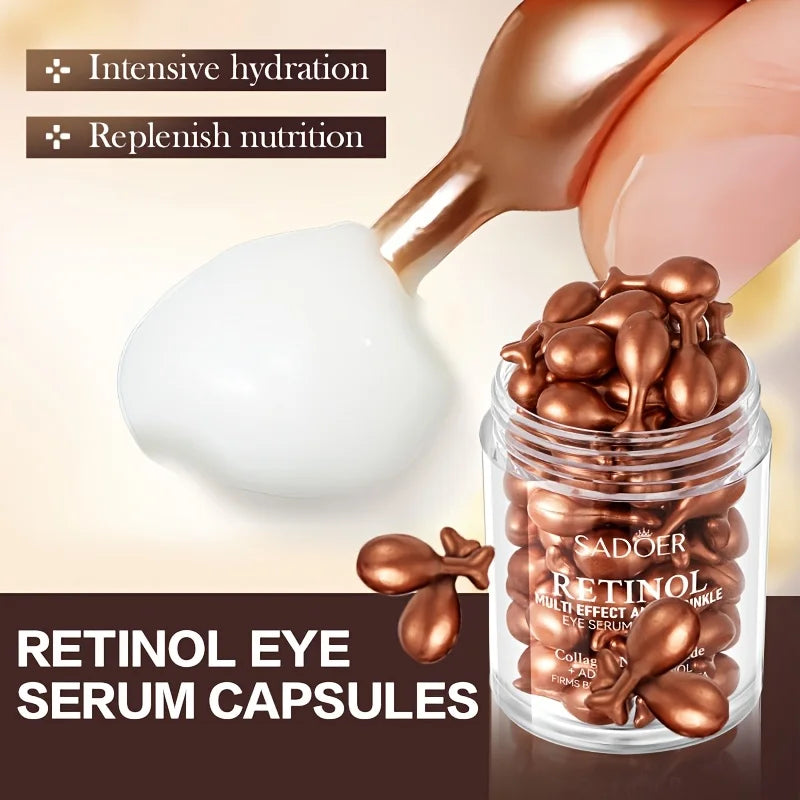Retinol Firming Capsule Serum & Eye Essence — 45 Daily Capsules