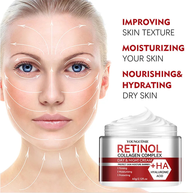 Retinol Collagen Intense Firming Cream — Deep Hydration & Skin Repair