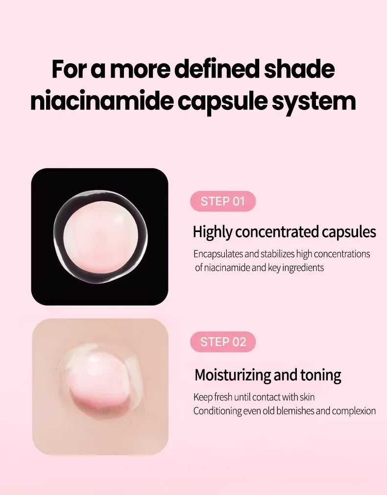 Korean PDRN Collagen Capsule Cream — Niacinamide Brightening Moisturiser