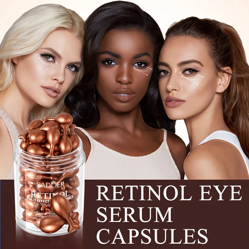 Retinol Firming Capsule Serum & Eye Essence — 45 Daily Capsules