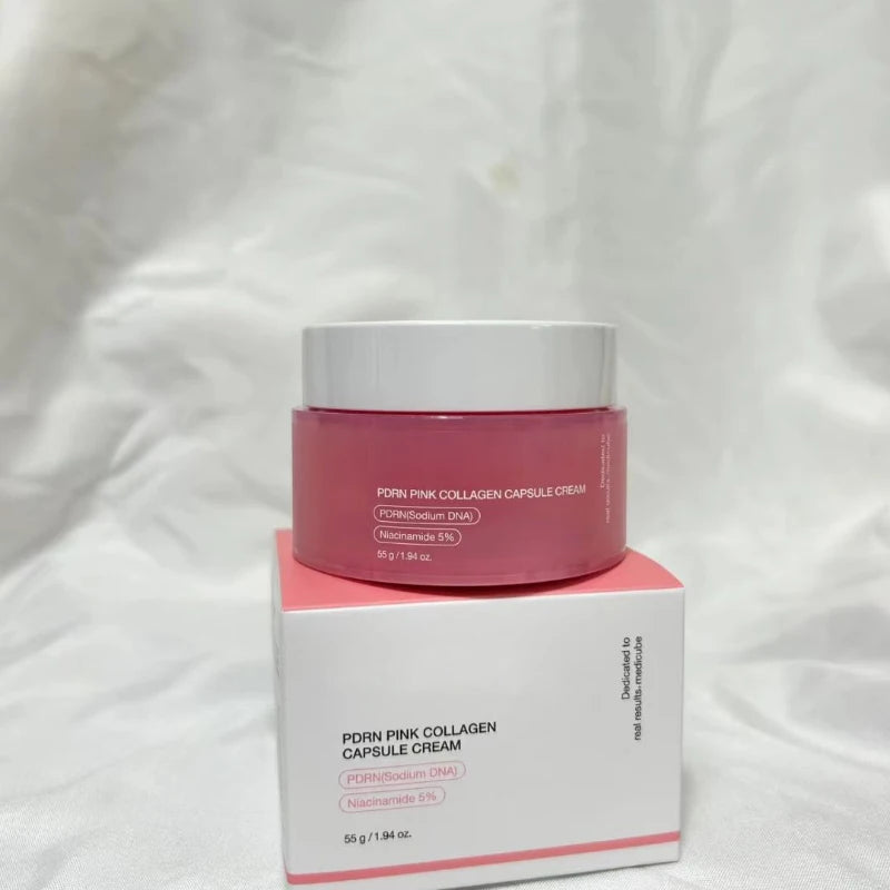 Korean PDRN Collagen Capsule Cream — Niacinamide Brightening Moisturiser