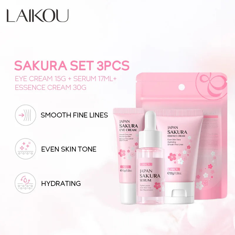LAIKOU Vitamin C Luxury Skincare Collection — 3-Piece Brightening Set