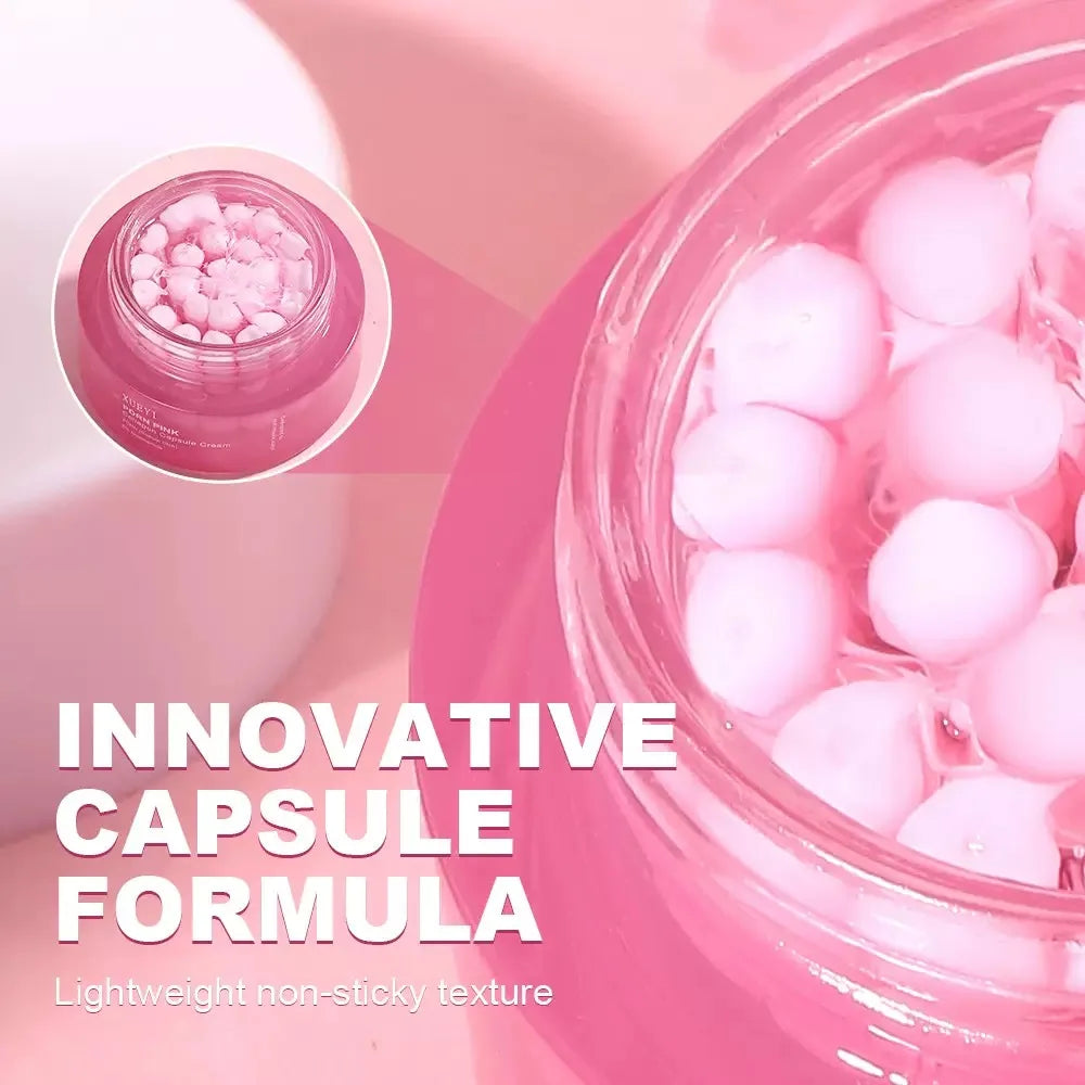 Korean PDRN Collagen Capsule Cream — Niacinamide Brightening Moisturiser