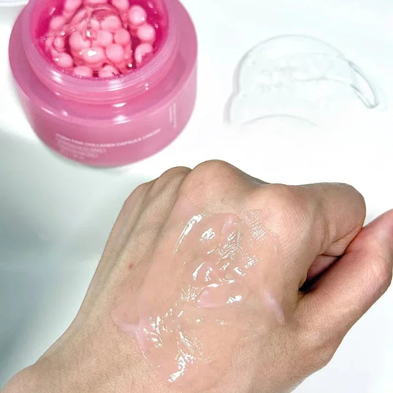 Korean PDRN Collagen Capsule Cream — Niacinamide Brightening Moisturiser