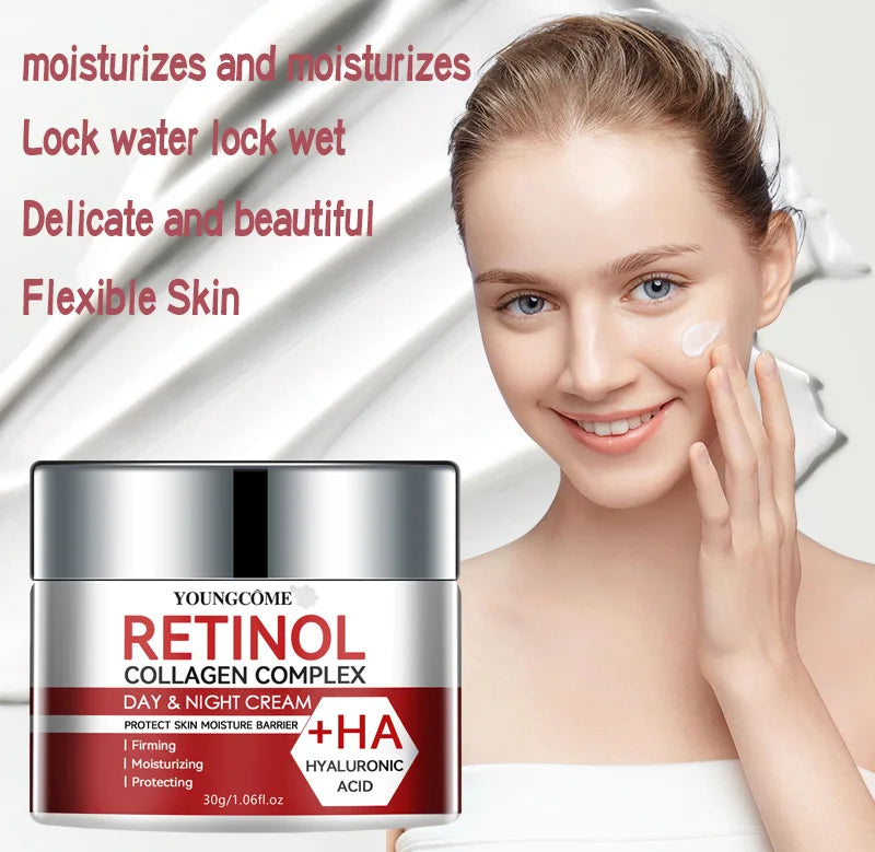 Retinol Collagen Intense Firming Cream — Deep Hydration & Skin Repair