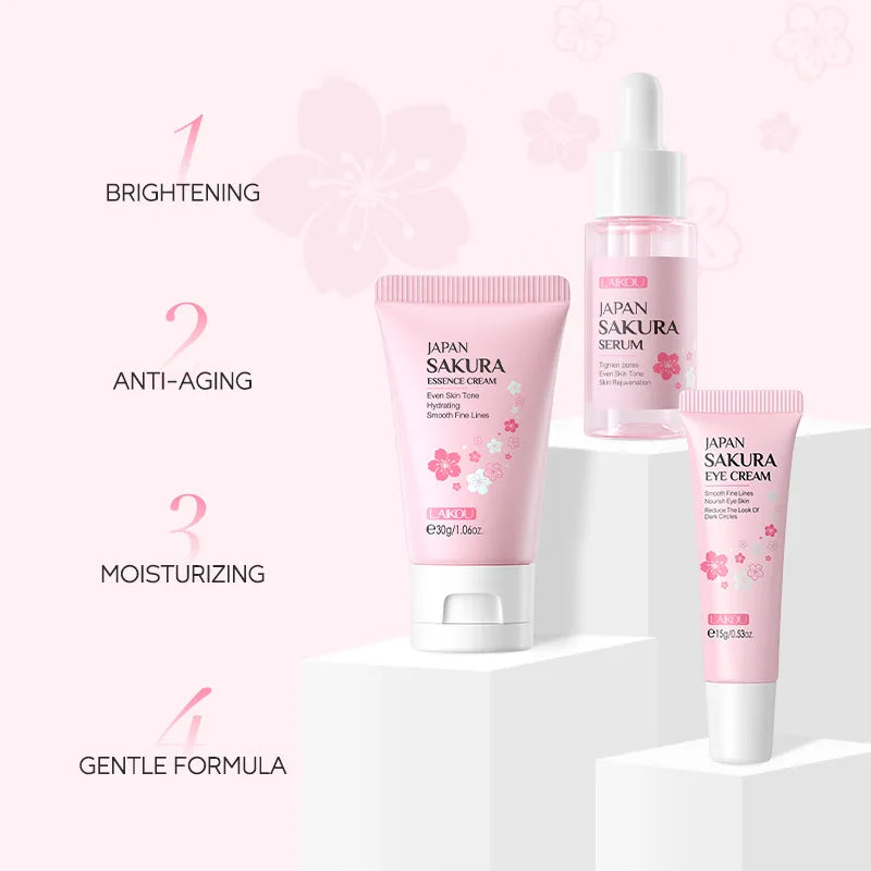 LAIKOU Vitamin C Luxury Skincare Collection — 3-Piece Brightening Set