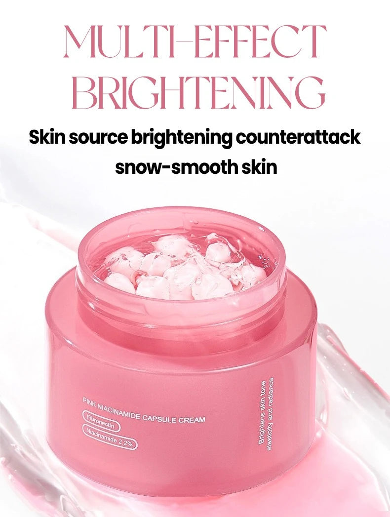 Korean PDRN Collagen Capsule Cream — Niacinamide Brightening Moisturiser