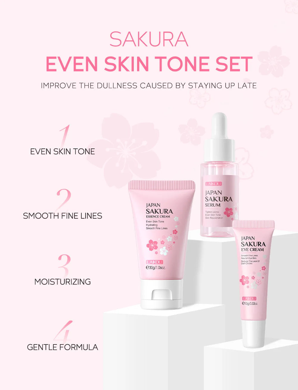 LAIKOU Vitamin C Luxury Skincare Collection — 3-Piece Brightening Set