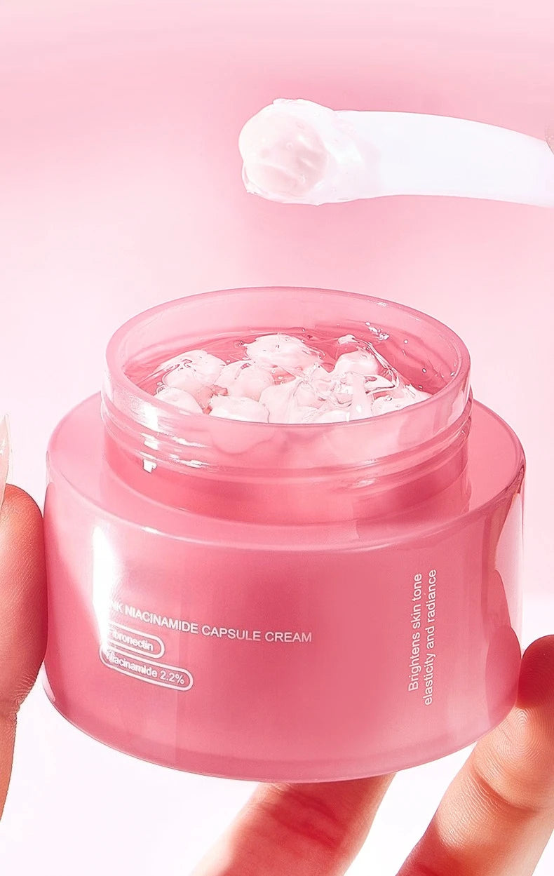 Korean PDRN Collagen Capsule Cream — Niacinamide Brightening Moisturiser